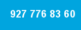 927 776 83 60
